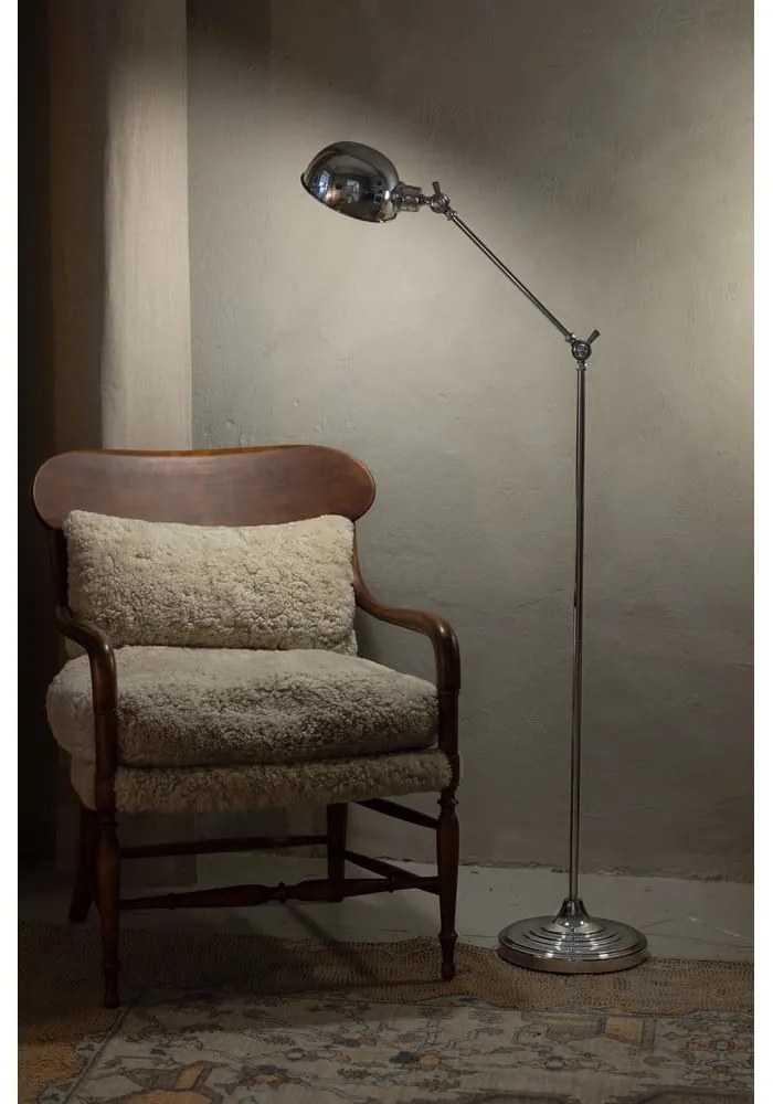 Lampadar argintiu (înălțime 143 cm) Portland – Markslöjd