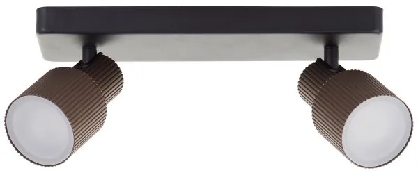 Spot LED Brilliant CADIZ 2xGU10/5W/230V bronz