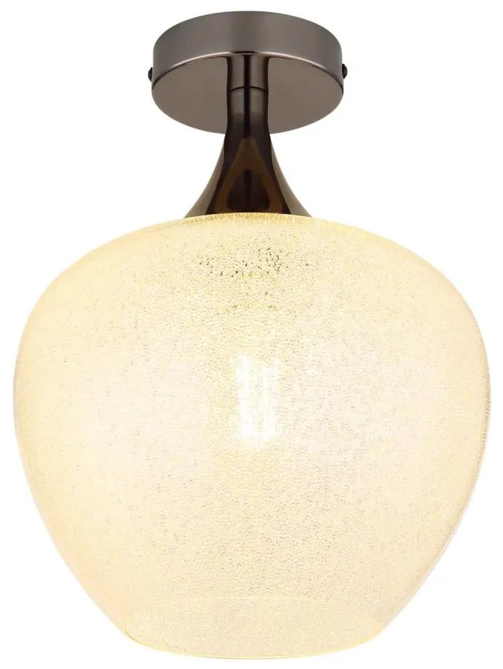 Plafonieră Globo 15548DK MAXY 1xE27/40W/230V antracit