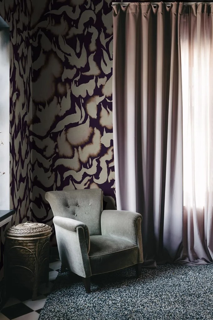 Fototapet, Discus, Dusty Pink, Rebel Walls