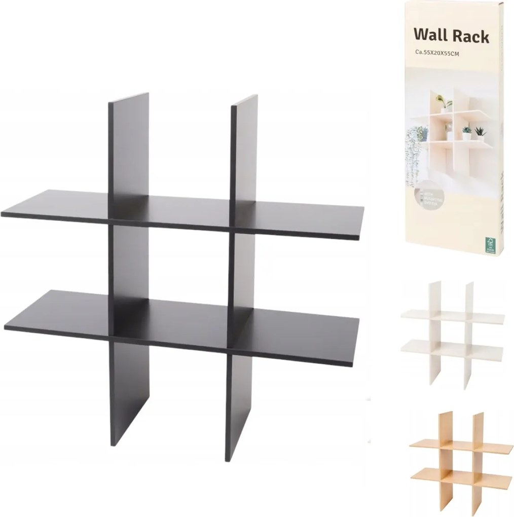 OFERTA Polita de perete SHELVIX 55 cm alba II. calitate