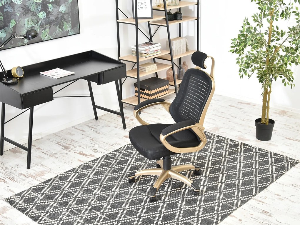 Fotoliu Rondoz (auriu + negru). Promo -17%. 1109968