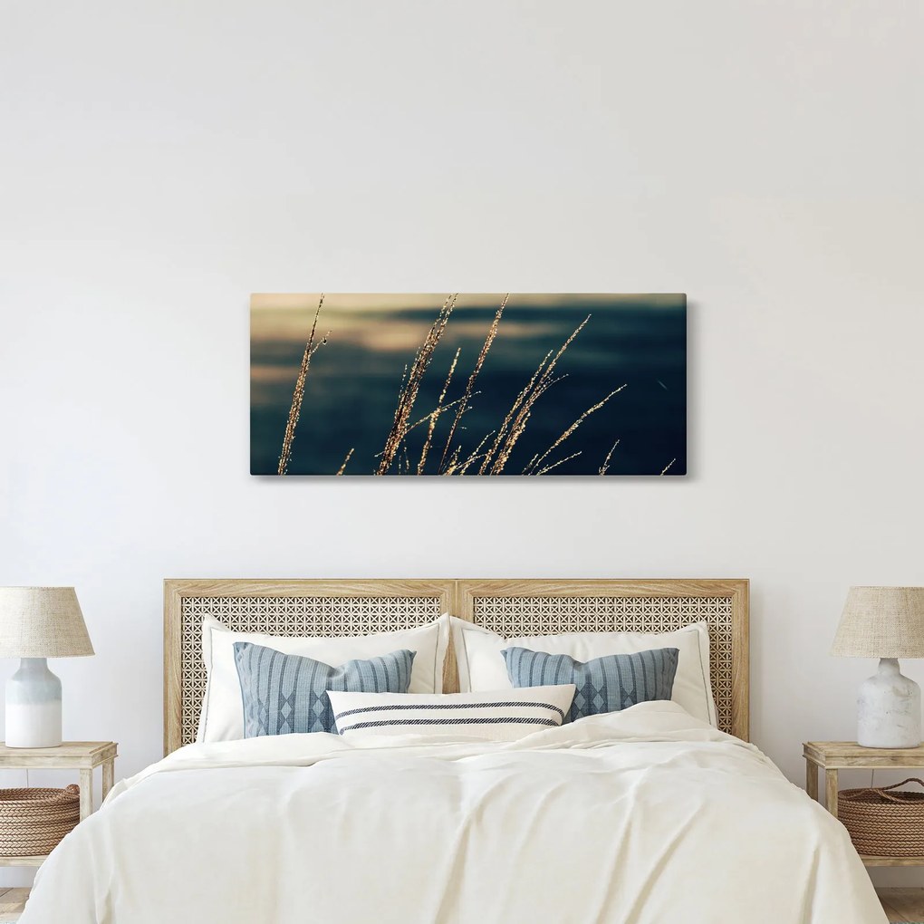 Tablou cu ierburi (120x50 cm)