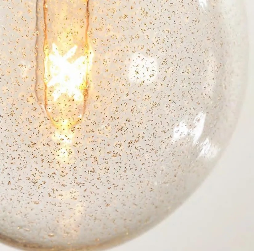 Pendul, Lustra design LUX din sticla suflata PINATI, H-68cm