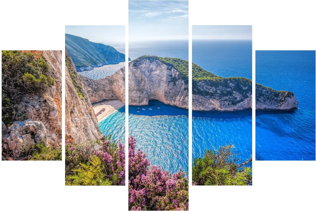Tablou - Plaja Navagio, Grecia (150x105 cm)