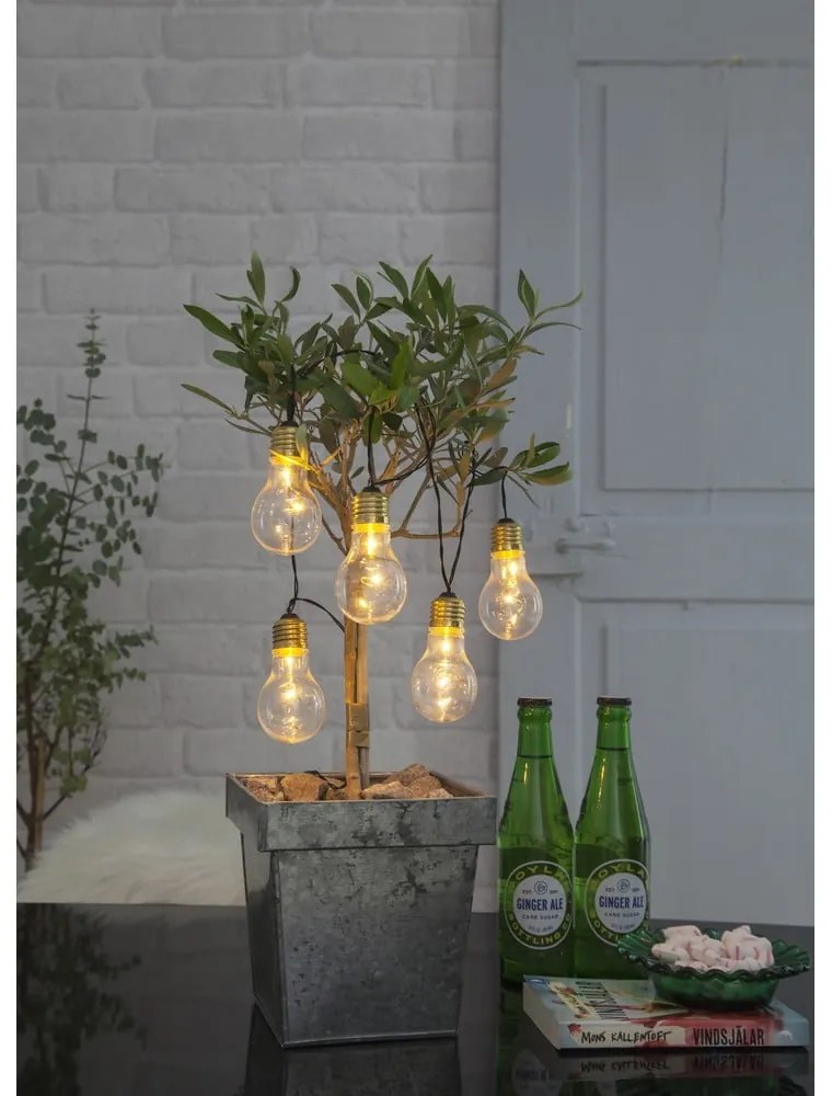 Șirag luminos cu LED Star Trading Bulbs In Love, lungime 1 m