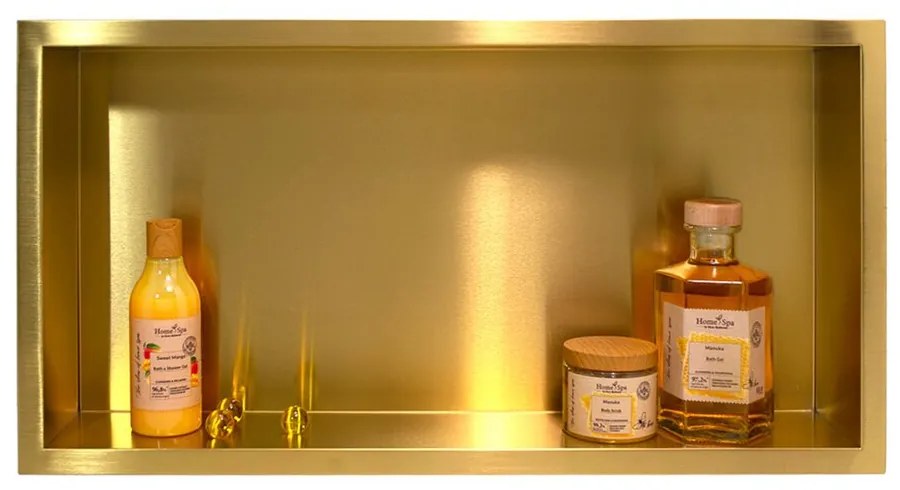 WALL-BOX ONE BRASS / GOLD 600x300x100      EAN 5903943983551