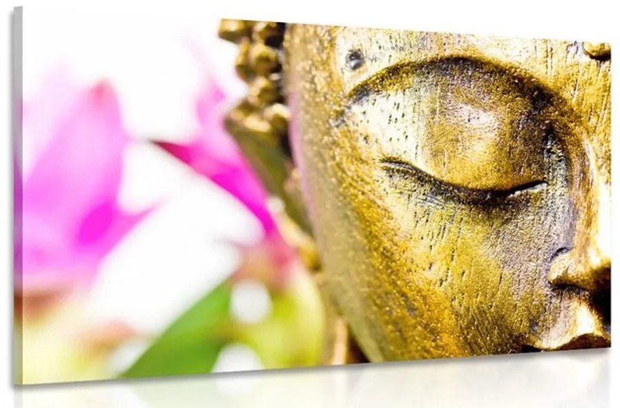Tablou fața aurie a lui Budha