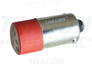 Bec led semnalizare rosu BA9S 230V AC/DC NYGL-ACDC230R Tracon
