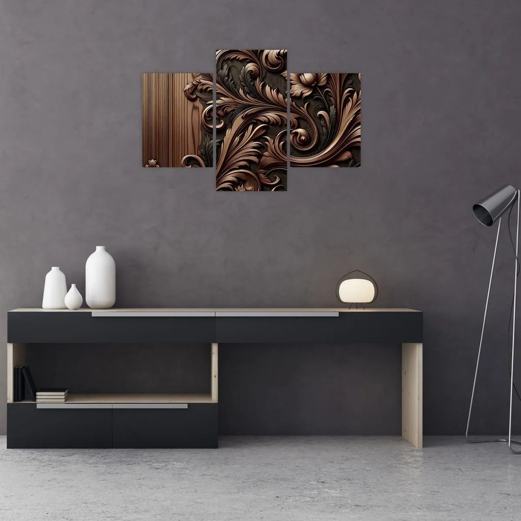 Tablou - Model din lemn (90x60 cm)