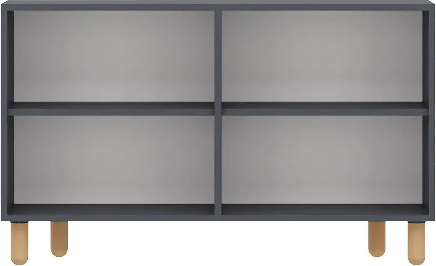 Consola, Hanah Home, Tiger, 120x73.6x29.6 cm, Antracit