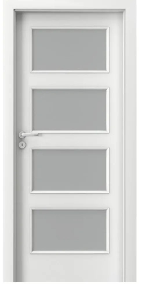 Usa Interior din MDF Porta Laminate CPL Model 5.5 (Culoare: Wenge, Toc: Reglabil 10 cm, Maner: Patrat argintiu crom, Dimensiune: 70 cm)