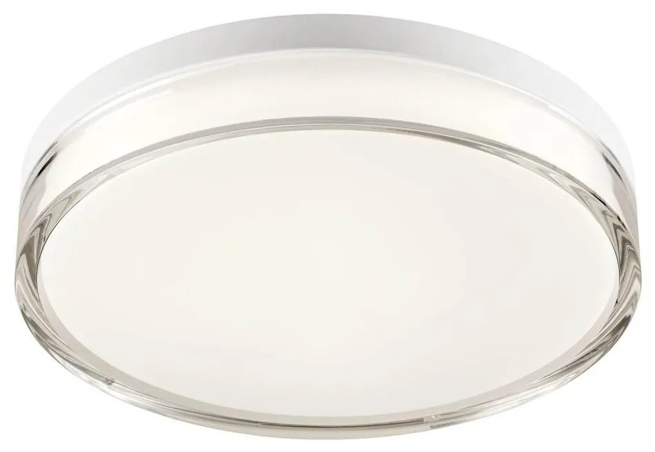 Plafonieră LED Redo 01-3732 FRISBI LED/18W/230V 3000/4000K IP44 alb