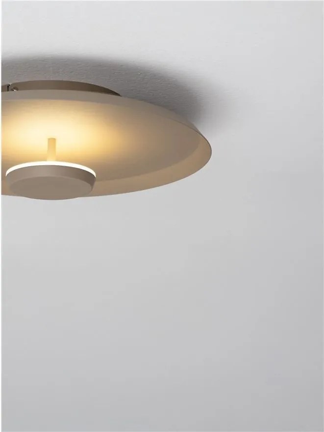 Plafoniera LED stil modern DORELL maro