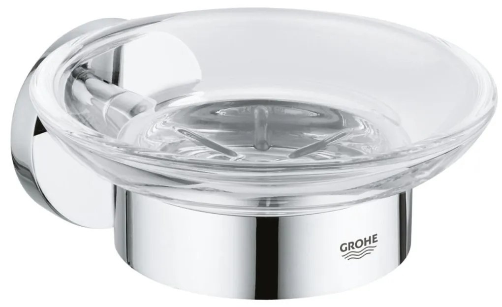 Grohe Essentials sapuniera perete crom-transparent 40444001