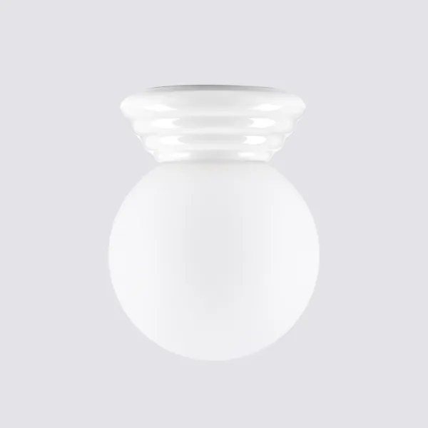 Sollux SL.1904 - Plafonieră pentru baie ZORI 1xG9/8W/230V, diam. 12 cm, IP44, albă