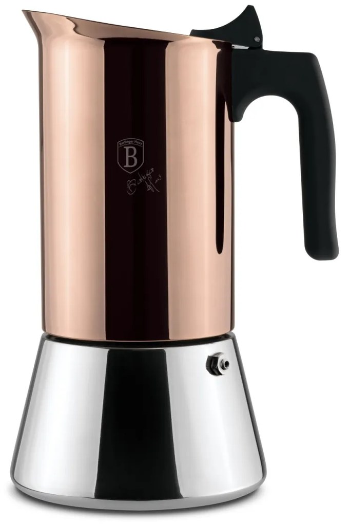 Espresor inox 9 cafele Metallic Line Rose Gold Editions Berlinger Haus BH 8550