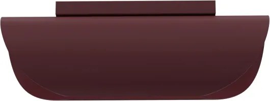 Aplica de perete BARBOS 2xG9/8W/230V burgundă