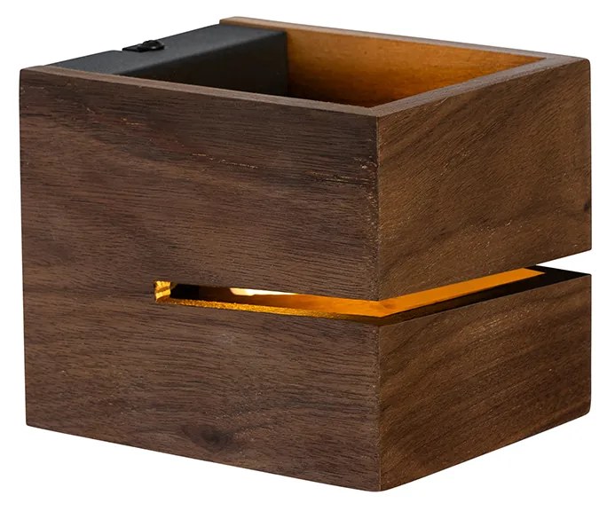 Aplică rustică din lemn de nuc 9,7 - Transfer Groove