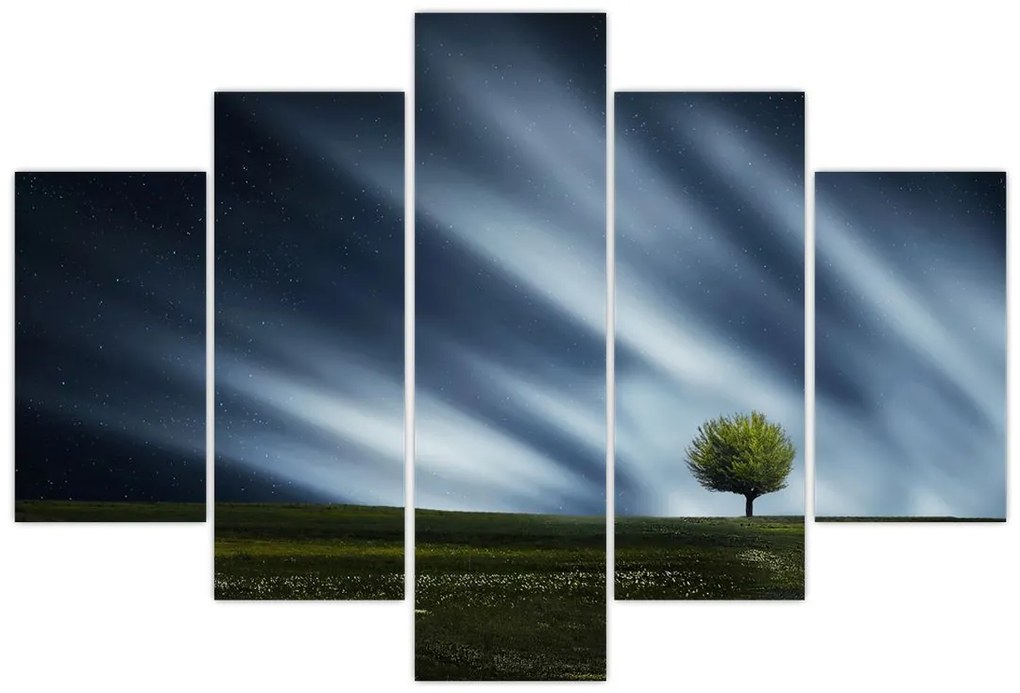 Tablou -Aurora boreală (150x105 cm)