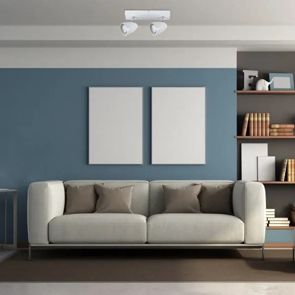 Spot Rabalux 73018 PERICO 2xGU10/5W/230V alb