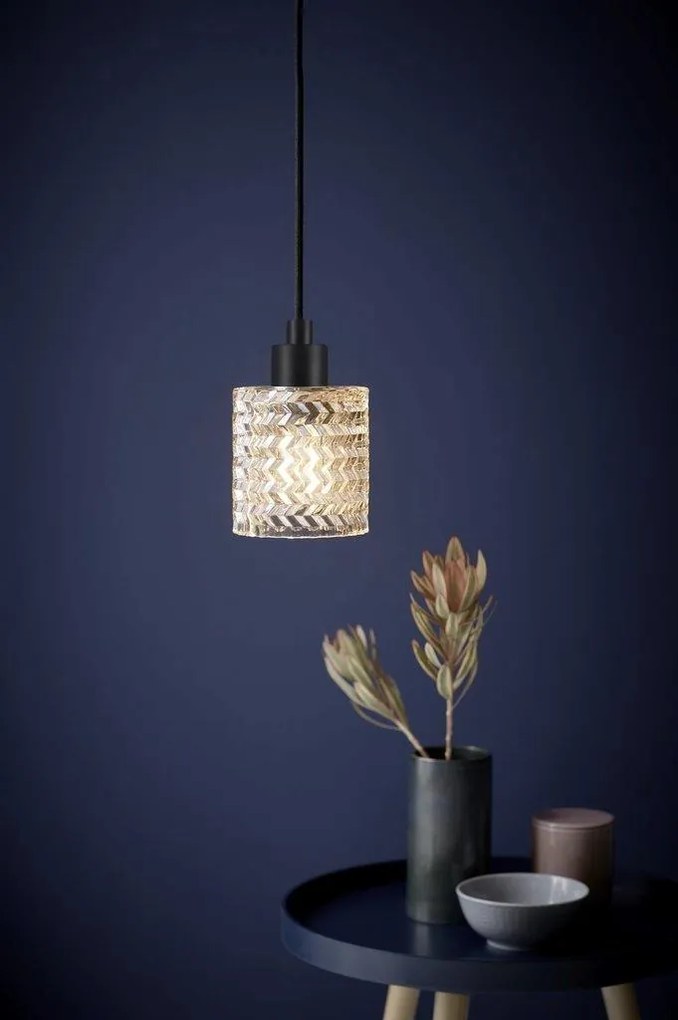 Pendul design modern Hollywood, sticla chihlimbar 46483027 NL