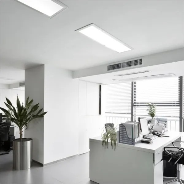 Panou LED aplicat BRISBANE LED/36W/230V 4000K 29,5x119 cm alb