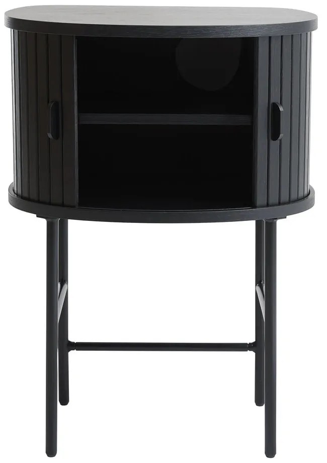 Noptieră neagră Nola – Unique Furniture