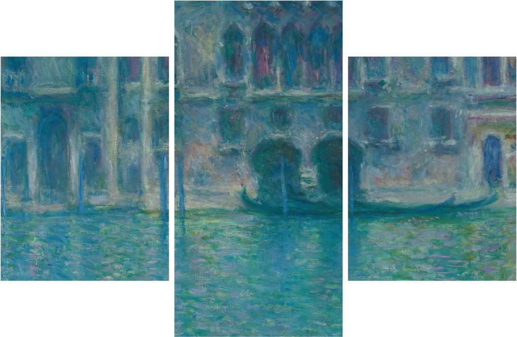 Tablou - Claude Monet, Palazzo da Mula, Venice, reproducere (90x60 cm)