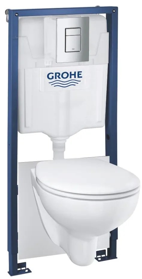 GROHE 39586000 - SOLIDO, set 5 în 1, 1,13 m, ceramică/alb