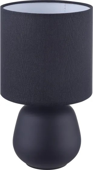 Brilliant - Lampă de masă AUREA 1xE14/20W/230V neagră