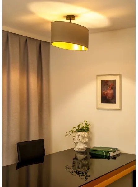 Lustră aplicată Duolla OVAL VEGAN 1xE27/15W/230V bej