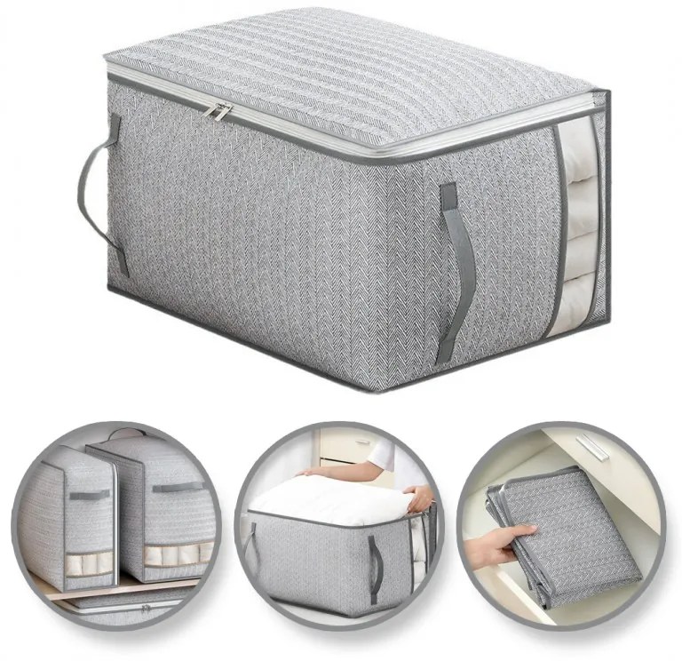 Organizator pentru dulap SENCA XL 52x44x30 cm gri