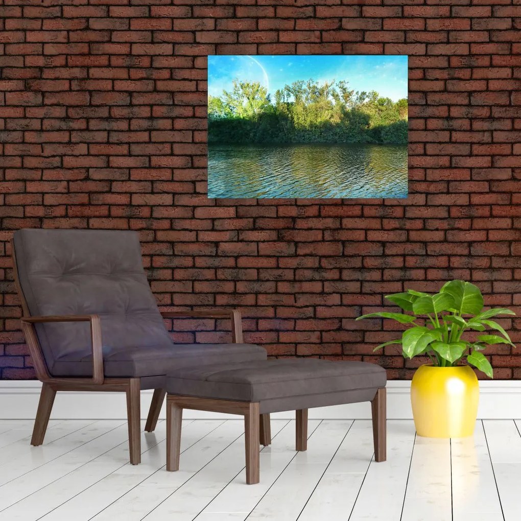 Tablou - lac (70x50 cm)