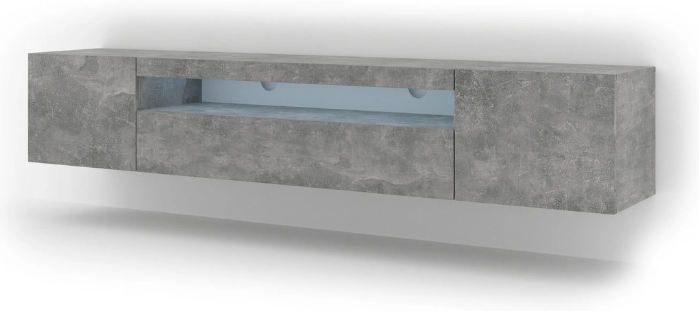 Masă TV/Dulap Aurora 200 (Beton) (LED). 1057706