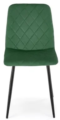 Scaun de dining ORIS, 1 buc., verde închis