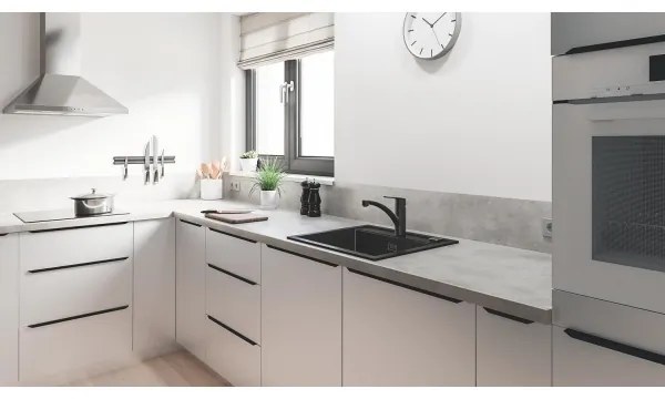 GROHE 324412432 - Baterie pentru chiuvetă START, 184 mm, neagră