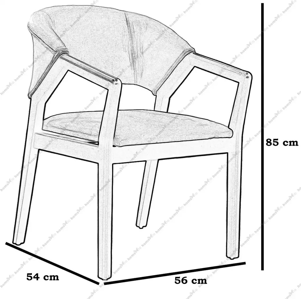 Scaun living tapitat,fag,Seria Special AST-650,Homs,60015