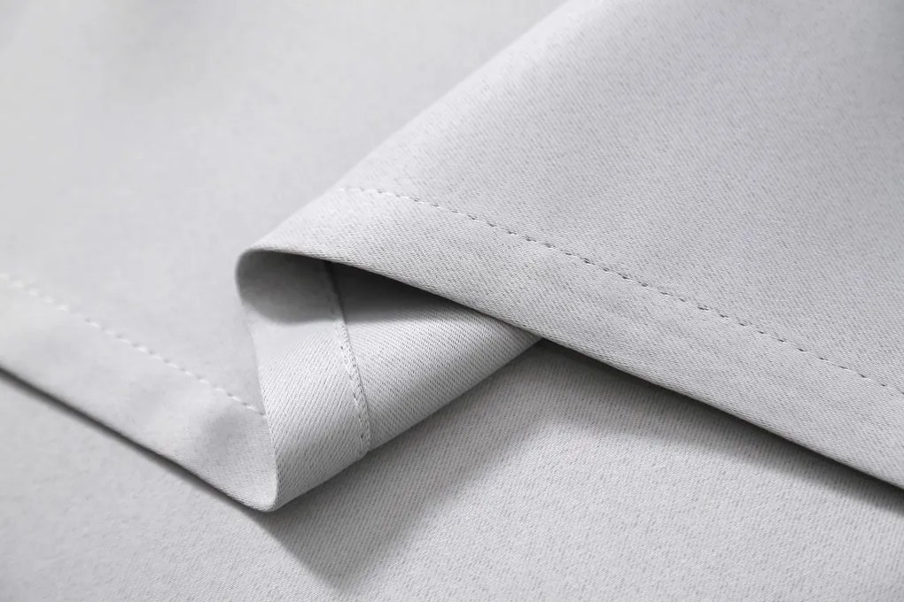 2x draperie gri deschis OXFORD 140x250 cm
