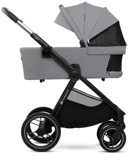 Cărucior de copii combinat 2 în 1 KINDERKRAFT NEA 2 Platinum grey