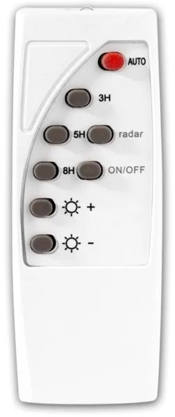 Lampă LED stradală solară cu senzor LED/22W/6V 6500K IP65 negru + telecomandă
