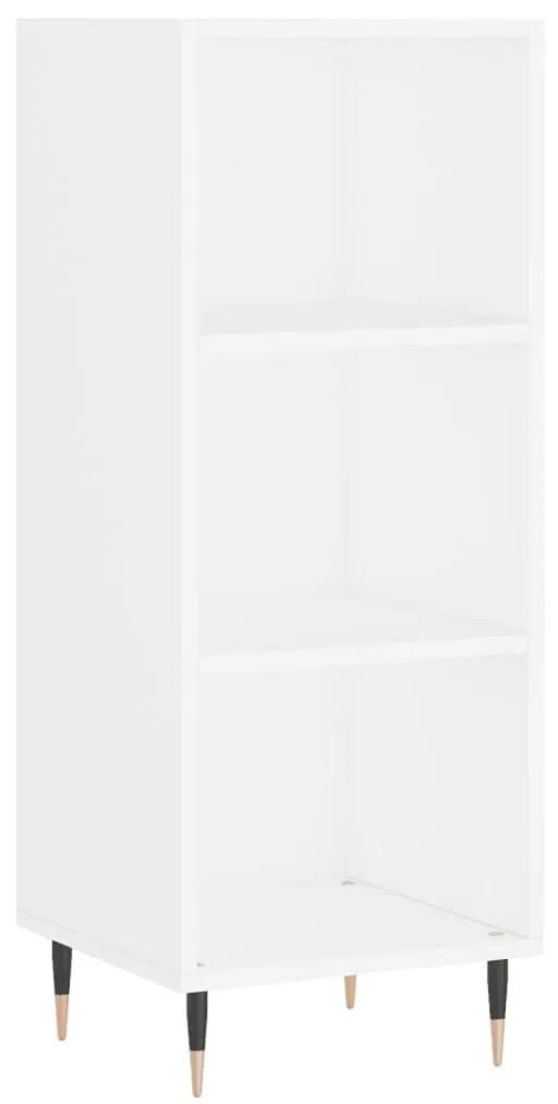 828708 vidaXL Servantă, alb, 34,5x32,5x90 cm, lemn prelucrat