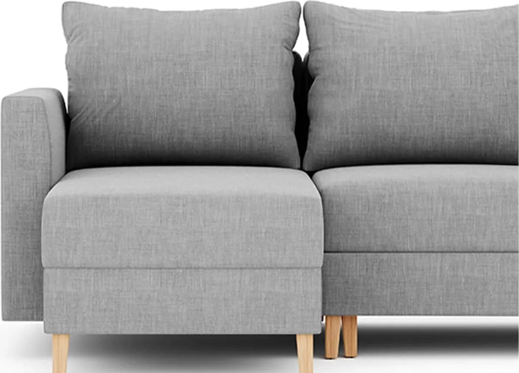 Coltar lemn masiv Oslo Extensibil, 235 × 160 × 85 cm