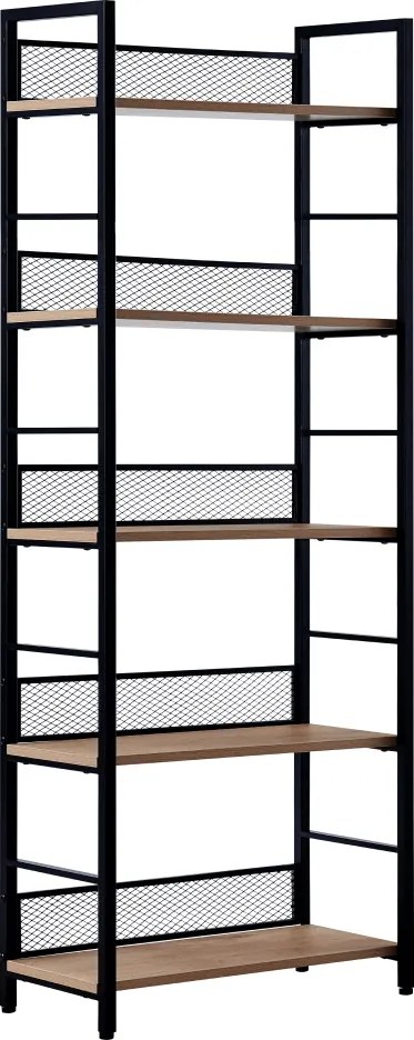 Raft, negru/stejar, KELER TIP 2