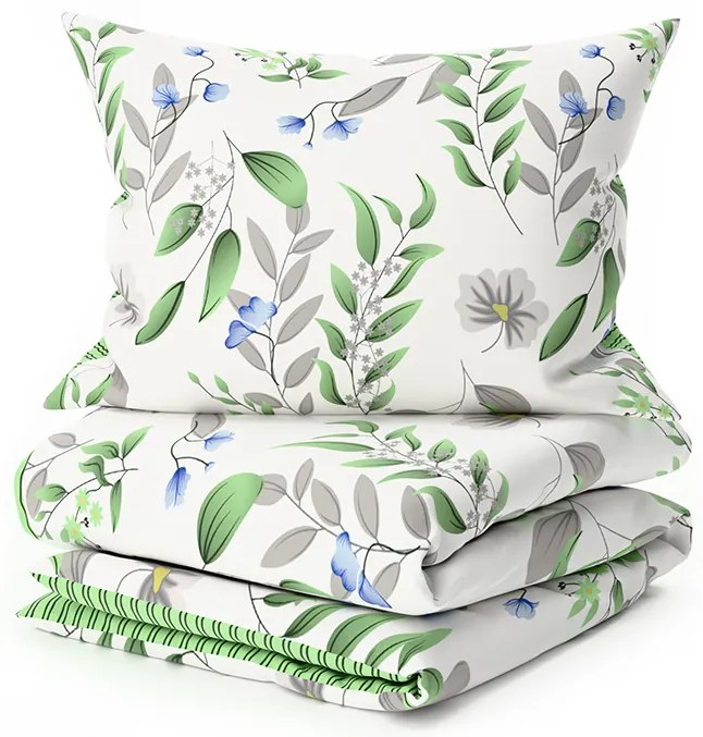 Lenjerie de pat din bumbac KARDA BLEND albă Dimensiune lenjerie de pat: 70 x 90 cm | 140 x 220 cm