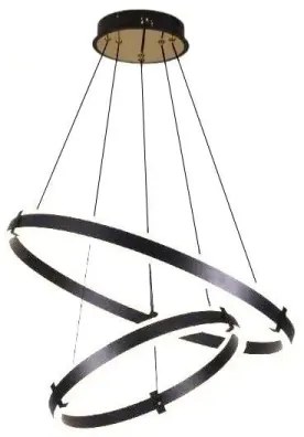 Lustră LED dimabilă pe cablu LED/140W/230V 3000-6500K + telecomandă