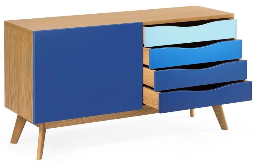 Comodă Woodman Avon, albastru