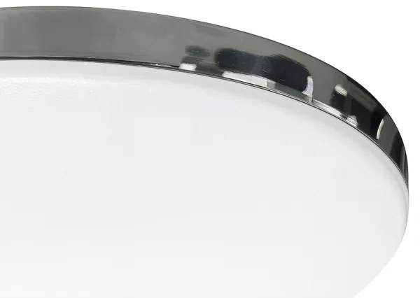 Plafonieră LED MAYA, 36W, 230V, Ø 50 cm, crom lucios