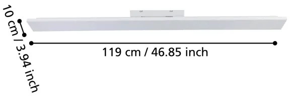 Plafonieră LED TURCONA-B LED/21W/230V 3000K 118,7 cm Eglo 900708