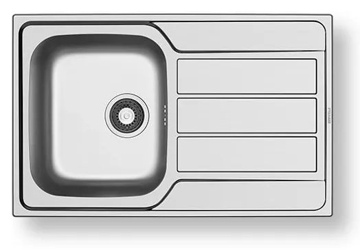 Chiuvetă de bucătărie Pyramis 100178701 ATHENA 79x50 cm satin